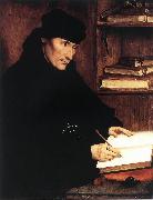 MASSYS, Quentin Portrait of Erasmus of Rotterdam sg painting